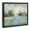 Stupell Industries Abstract Rural Meadow Stream Floating Frame By Nan